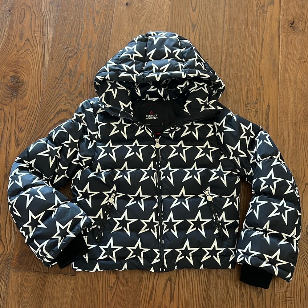 Perfect Moment Black and White Star Jacket